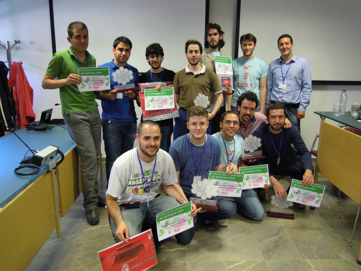 Winners of VII Free Software University Championship